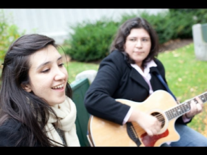 mage of Hania Aslam with a headline about shocking news